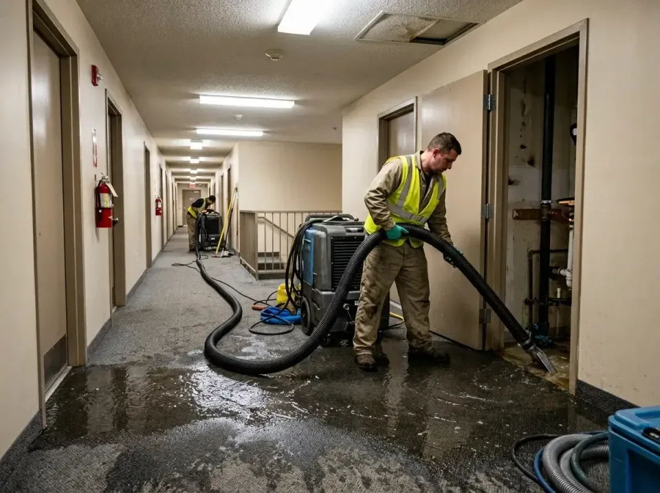 multi-unit-apartment-hallway-f-005 — frequently asked questions, Emergency Burst Pipe Water Extraction & Removal in Weavervi…